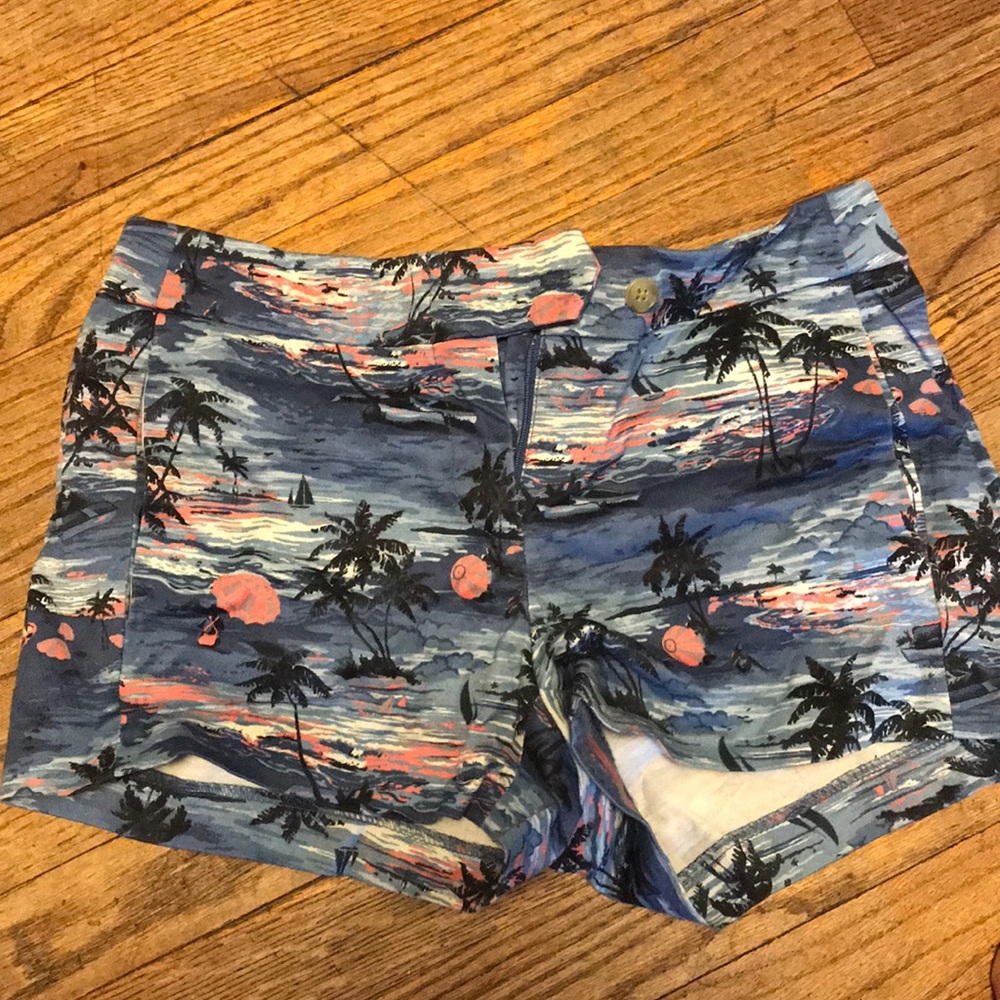 J Crew tropical Hawaiian shorts